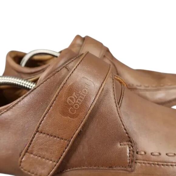 Dr Comfort Shoes Mens 8.5 Dress Leather Frank Diabetic Comfort Adjustable Strap main image 7